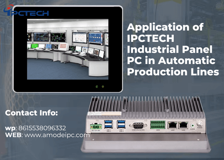 Industrial Panel PC in Automatic Production Lines